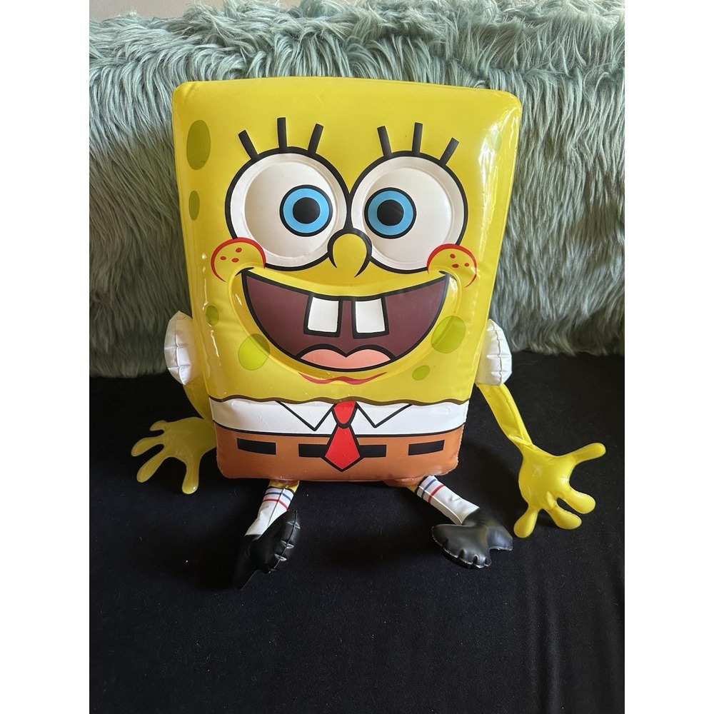 Rare Nickelodeon SpongeBob SquarePants 2001 Inflatable Ballon Toy SHIPS DEFLATED - Picture 6 of 8